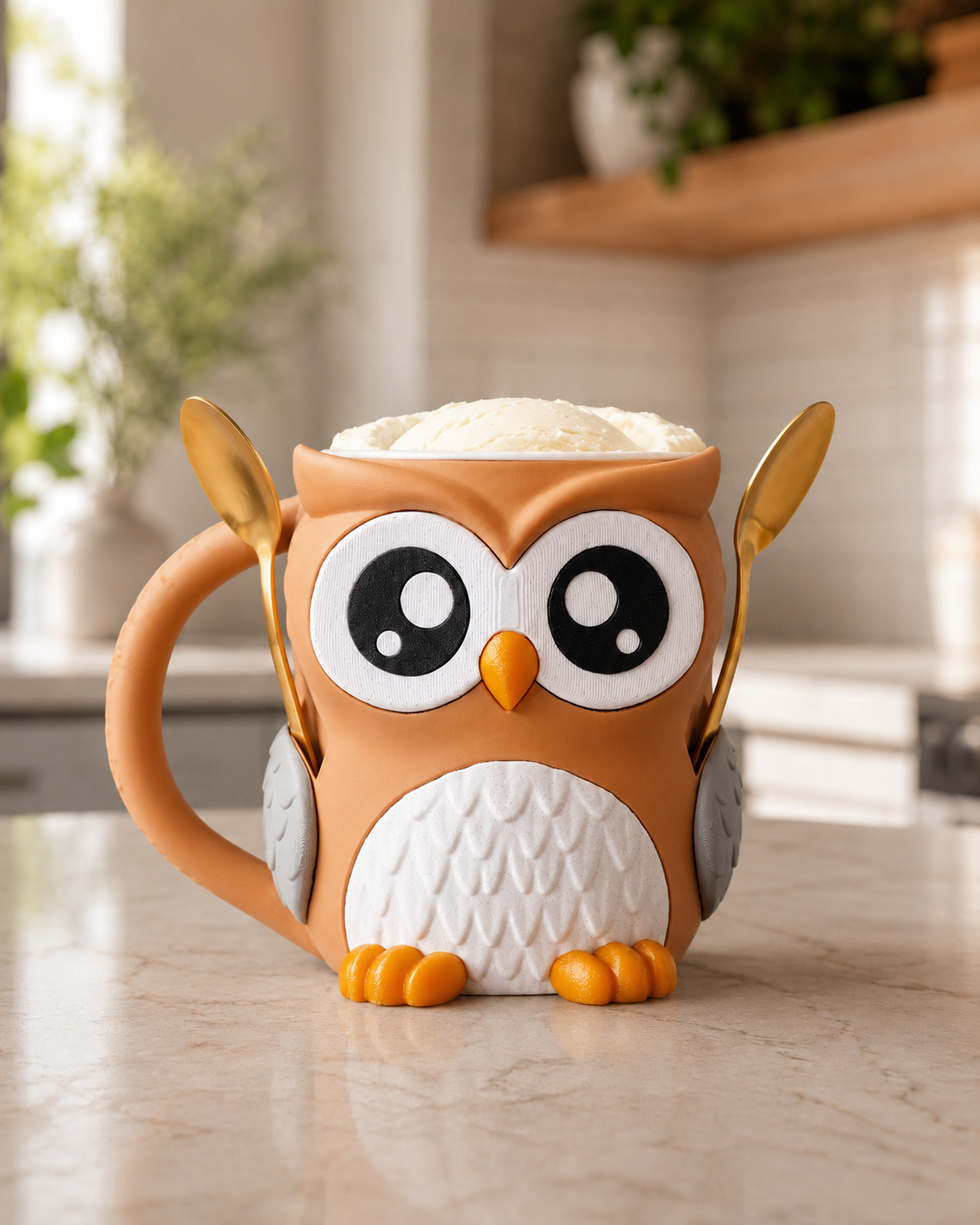 Highland Cow Ice Cream Pint Holder - The Perfect Gift for Ice Cream Lovers