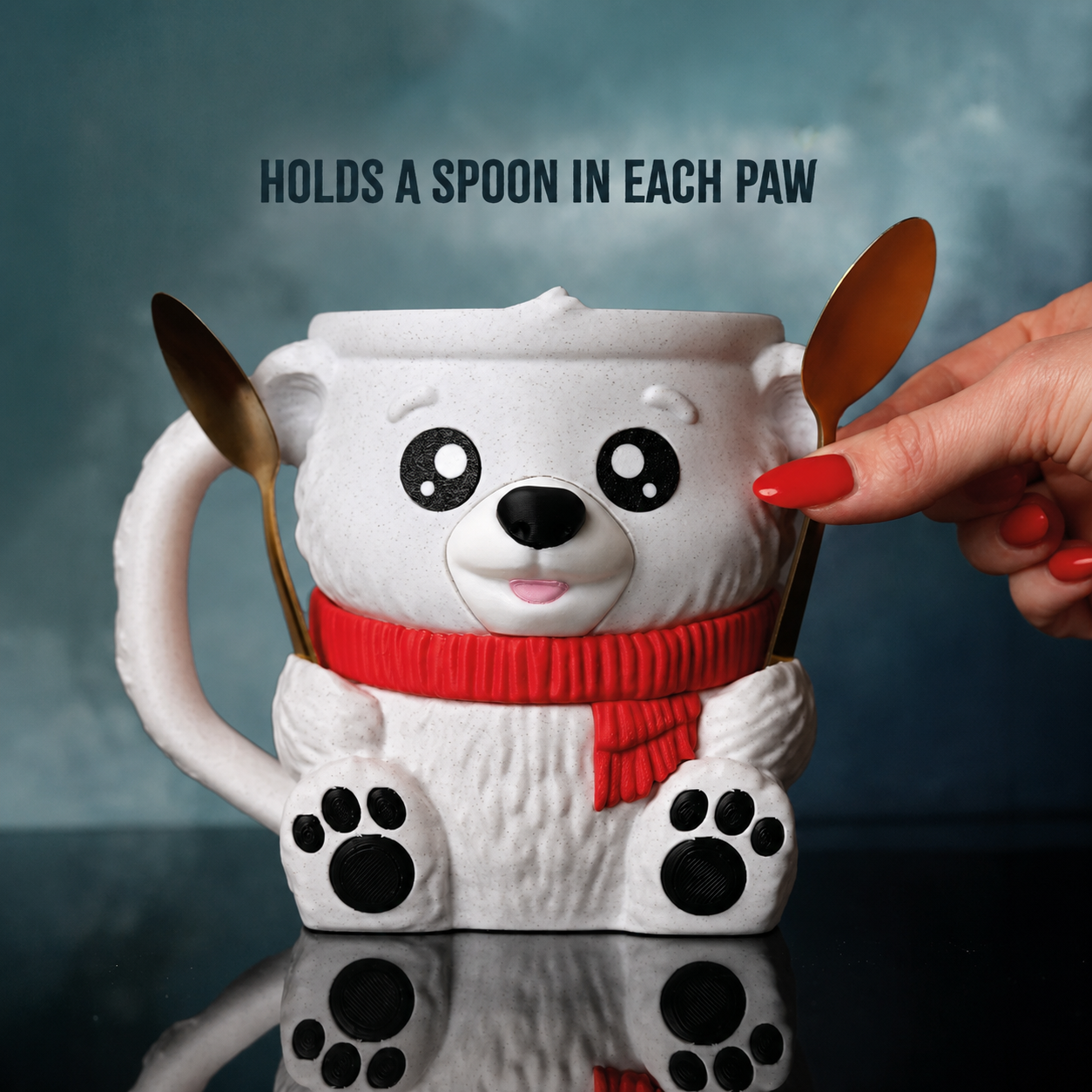 Polar Bear Ice Cream Pint Holder - The Perfect Gift for Ice Cream Lovers