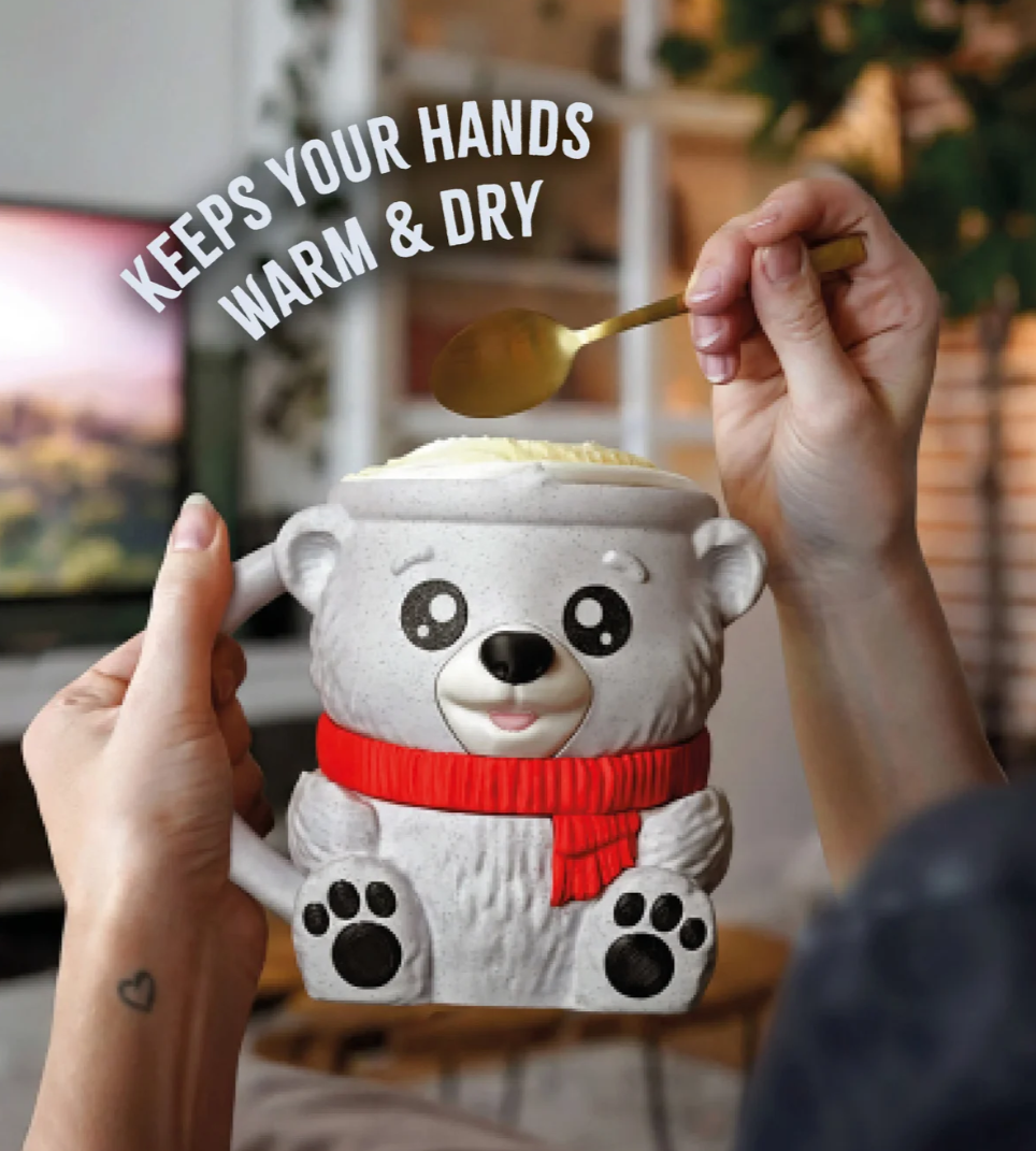 Polar Bear Ice Cream Pint Holder - The Perfect Gift for Ice Cream Lovers